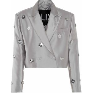 Alix The Label Blazer zilver (Maat: XL)