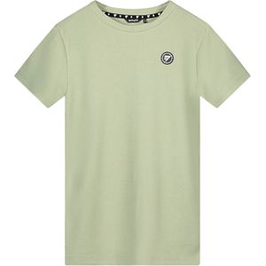 Bellaire T-shirt groen (Maat: 152) - Effen - Halslijn: Ronde hals,