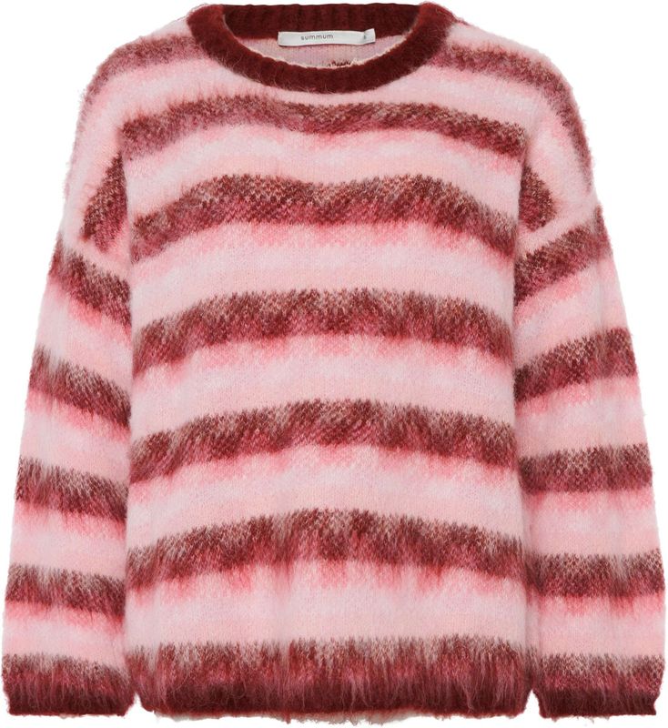 Summum - 7s7956-70050 - Trui - Warm Roze en Bordeaux - Dames