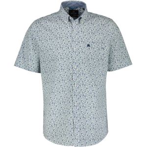 Lerros Overhemd korte mouw blauw (Maat: XL)