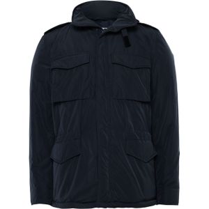 ASPESI Heren jas blauw (Maat: M) - Effen