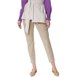 MAC RICH CARGO broek beige (Maat: 34)