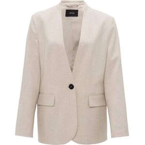 OPUS Blazer beige (Maat: 36) - Effen