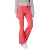 Only ONLPEACH MW FLARED PANT TLR NOOS roze (Maat: 38-32) - Effen