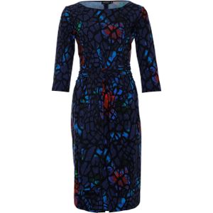 MOQ Dames jurk multicolor (Maat: 40) - Halslijn: Ronde hals,