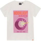 Indian Blue Jeans - T-Shirt - Cloud Maanlicht m. Print