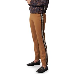 Studio Anneloes Anne bnd tape broek bruin (Maat: XS) - Effen