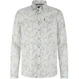 State of Art - Overhemd - Wit - Allover Print - Regular Fit