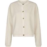 Neo Noir - Limo Fluffy Knit - Vest - Beige - Dames