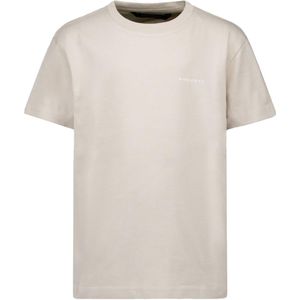 Airforce Jongens t-shirt beige (Maat: 140) - Effen - Halslijn: Ronde hals,