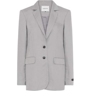 HERSKIND Blazer grijs (Maat: 34) - Effen