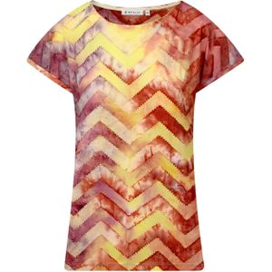 Bicalla T-shirt multicolor (Maat: 2XL) - Halslijn: Ronde hals,