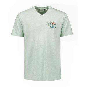 No Excess T-shirt groen (Maat: XL) - Fotoprint - Halslijn: Ronde hals,