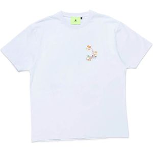 New Amsterdam T-shirt wit (Maat: XL) - Tekst - Halslijn: Ronde hals,