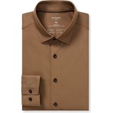 OLYMP Luxor 24/Seven Overhemd, modern fit, New Kent, Taupe