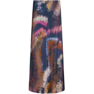 Tramontana - Maxi Skirt Tie Dye Frost - Plooirok - Multicolor