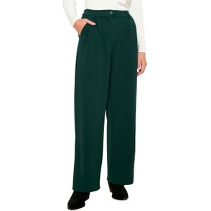 LolaLiza P-SCUBRELAX dames broek groen (Maat: 40) - Effen