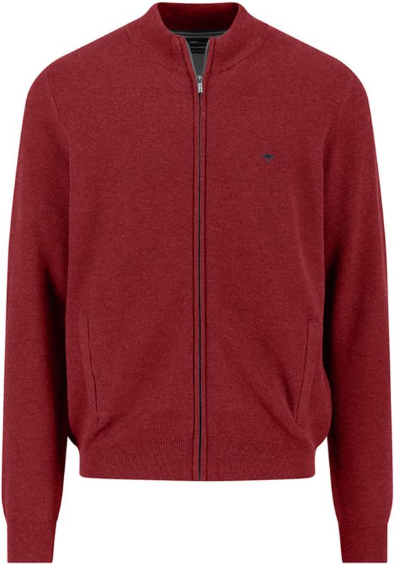 Gebreid jack met logostitching