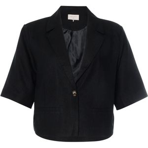 Freequent Blazer zwart (Maat: 2XL) - Effen