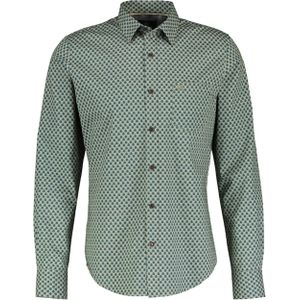 Lerros Overhemd lange mouw groen (Maat: 3XL)