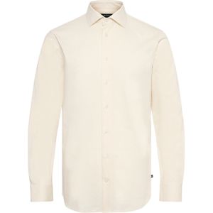 Matinique Heren overhemd lange mouw wit (Maat: 41)