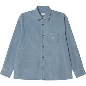 Obey - Buckley Corduroy Woven - Overshirt - Blauw