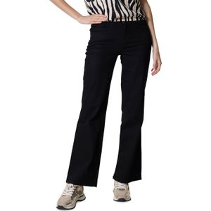 Enjoy Wide leg broek zwart (Maat: 36) - Effen