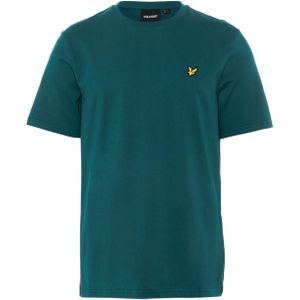 Lyle & Scott T-shirt groen (Maat: 2XL) - Logo - Halslijn: Ronde hals,