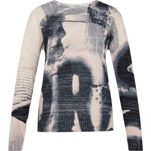 Rabe Dames trui beige (Maat: 38) - Halslijn: Ronde hals,