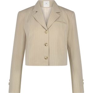 Nukus Blazer beige (Maat: L) - Streep