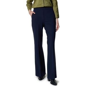 Beaumont - Hope Pants - Broek - Navy - Mid Wide Flare