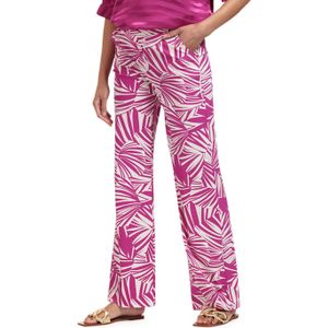 Studio Anneloes Marilon palm trousers roze (Maat: XL)