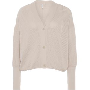 10 Days Vest beige (Maat: S) - Effen - Halslijn: V-hals,