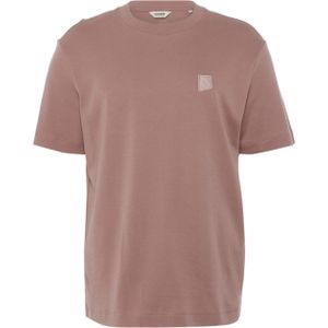 Chasin' T-shirt roze (Maat: M) - Tekst - Halslijn: Ronde hals,