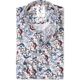 R2 - Overhemd - Multicolour - Poplin Flower Print - Heren