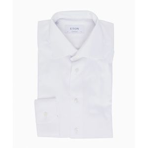 ETON Overhemd lange mouw wit (Maat: 43) - Effen