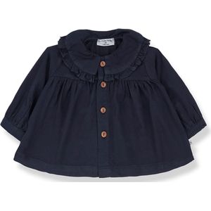 One More in the family Trui blauw (Maat: 12M) - Baby