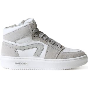 Pinocchio jongens veterschoenen grijs (Maat: 29 EU)