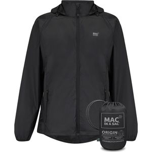 Mac in a Sac Jas zwart (Maat: M)
