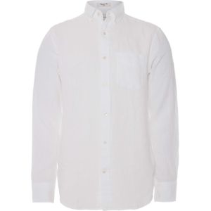 Gant Overhemd lange mouw wit (Maat: XL) - Effen
