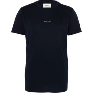 Pure Path T-shirt blauw (Maat: XS) - Effen - Halslijn: Ronde hals,