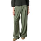 Stoffen broek met achterzakken, model 'Abbey'