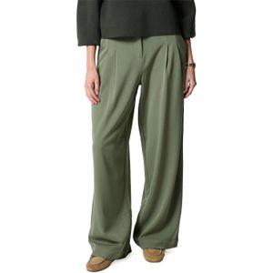 Stoffen broek met achterzakken, model 'Abbey'