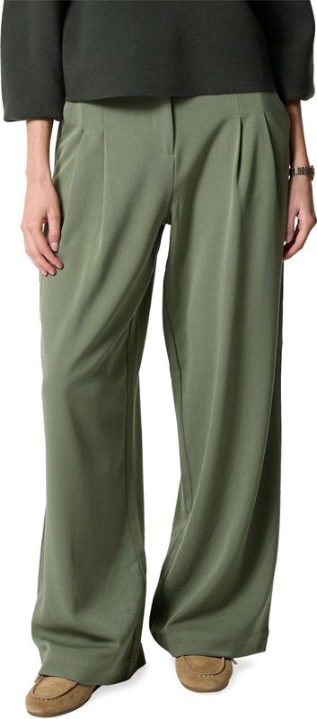 Stoffen broek met achterzakken, model 'Abbey'