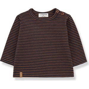 One More in the family Jongens trui bruin (Maat: 9M) - Baby