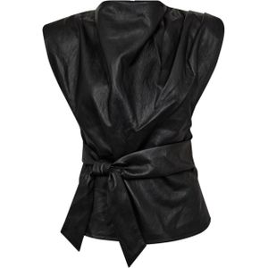 Co'Couture Dames top zwart (Maat: XS)