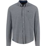 Fynch-Hatton Heren overhemd lange mouw groen (Maat: M)