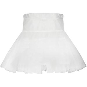 Gymp Meisjes rok ecru (Maat: 116) - Effen