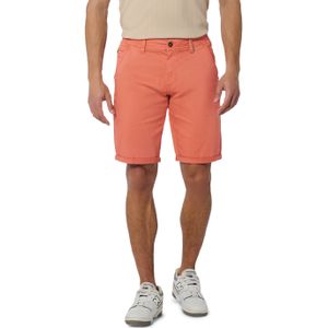 No Excess Short Chino Garment Dyed Twill Stre korte broek oranje (Maat: 38)