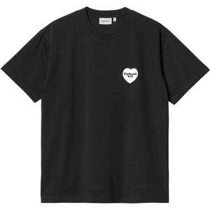 Carhartt WIP T-shirt zwart (Maat: M) - Fotoprint - Halslijn: Ronde hals,
